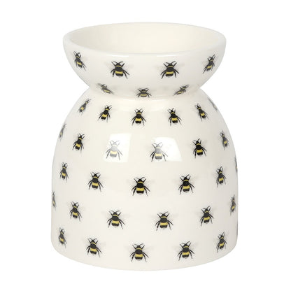 Bee Print Ceramic Oil Burner