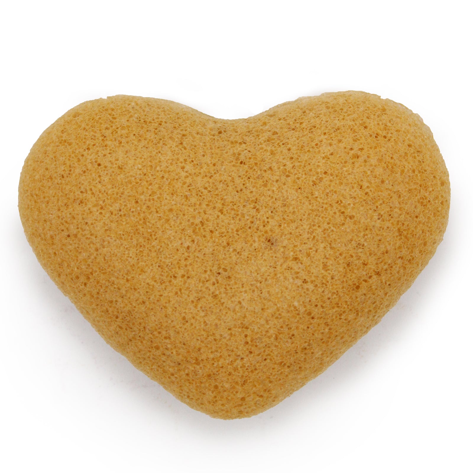 Japanese Konjac Heart Sponge - Peach