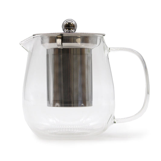Glass Infuser Teapot - Contemporary - 550ml - Cosmic Serenity Shop