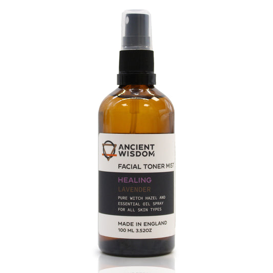 Facial Toner Mist - Witch Hazel with Lavender - Healing - 100ml