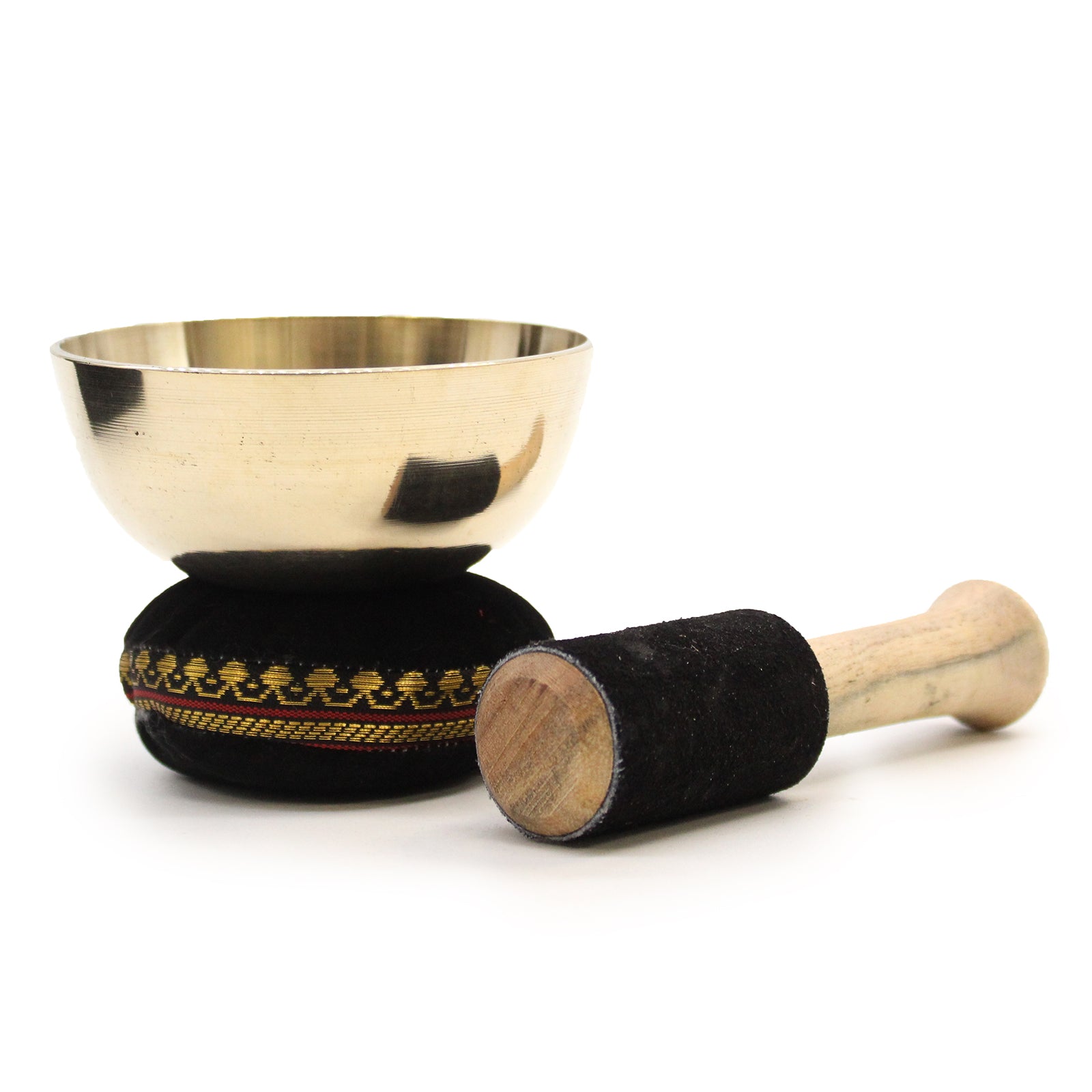 Brass Singing Bowl Gift Set, Cosmic Serenity Shop