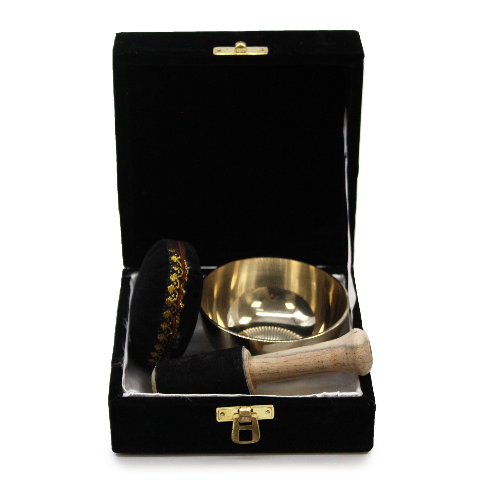 Brass Singing Bowl Gift Set, Cosmic Serenity Shop