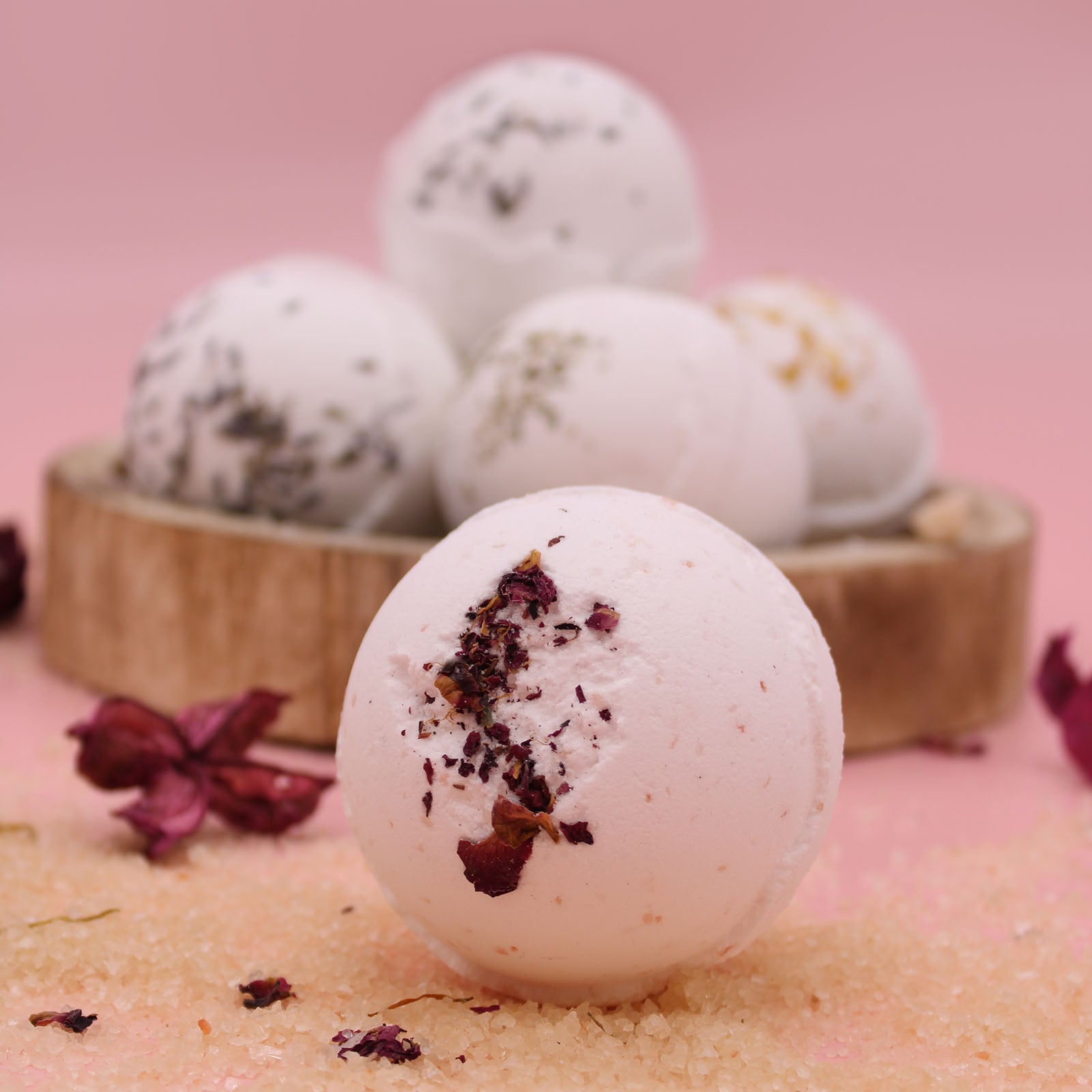 Sensual - Himalayan Salt Bath Bomb - 180g -  Cosmic Serenity Shop