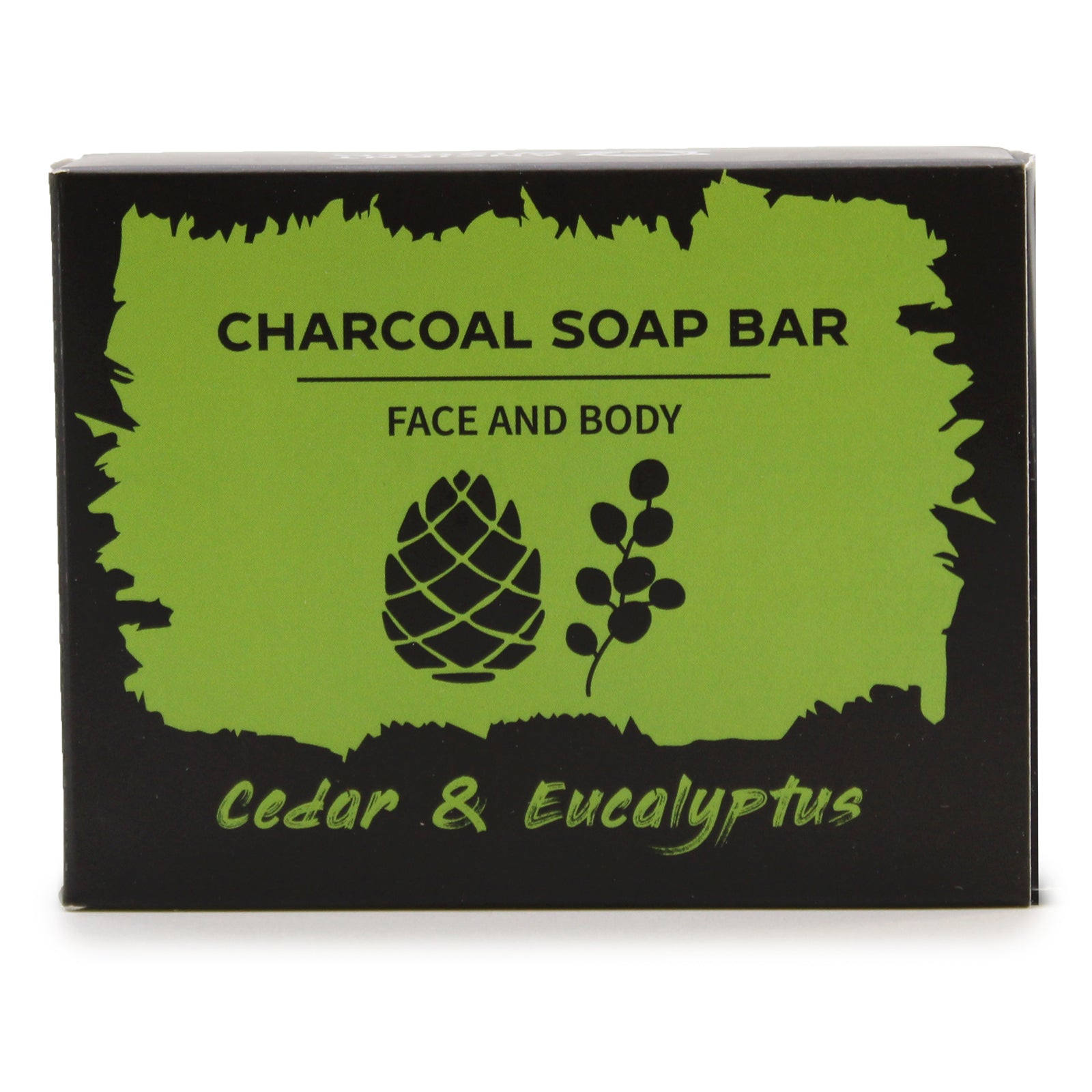 Charcoal Soap - Eucalyptus & Cedarwood - Cosmic Serenity Shop