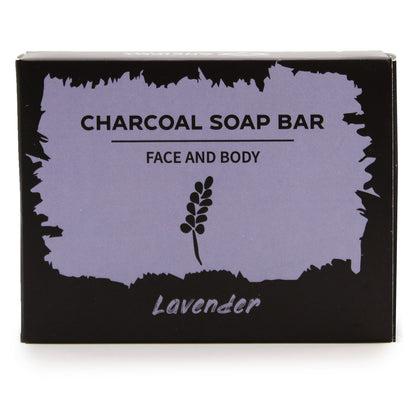 Charcoal Bar Soap - Lavender - Cosmic Serenity Shop