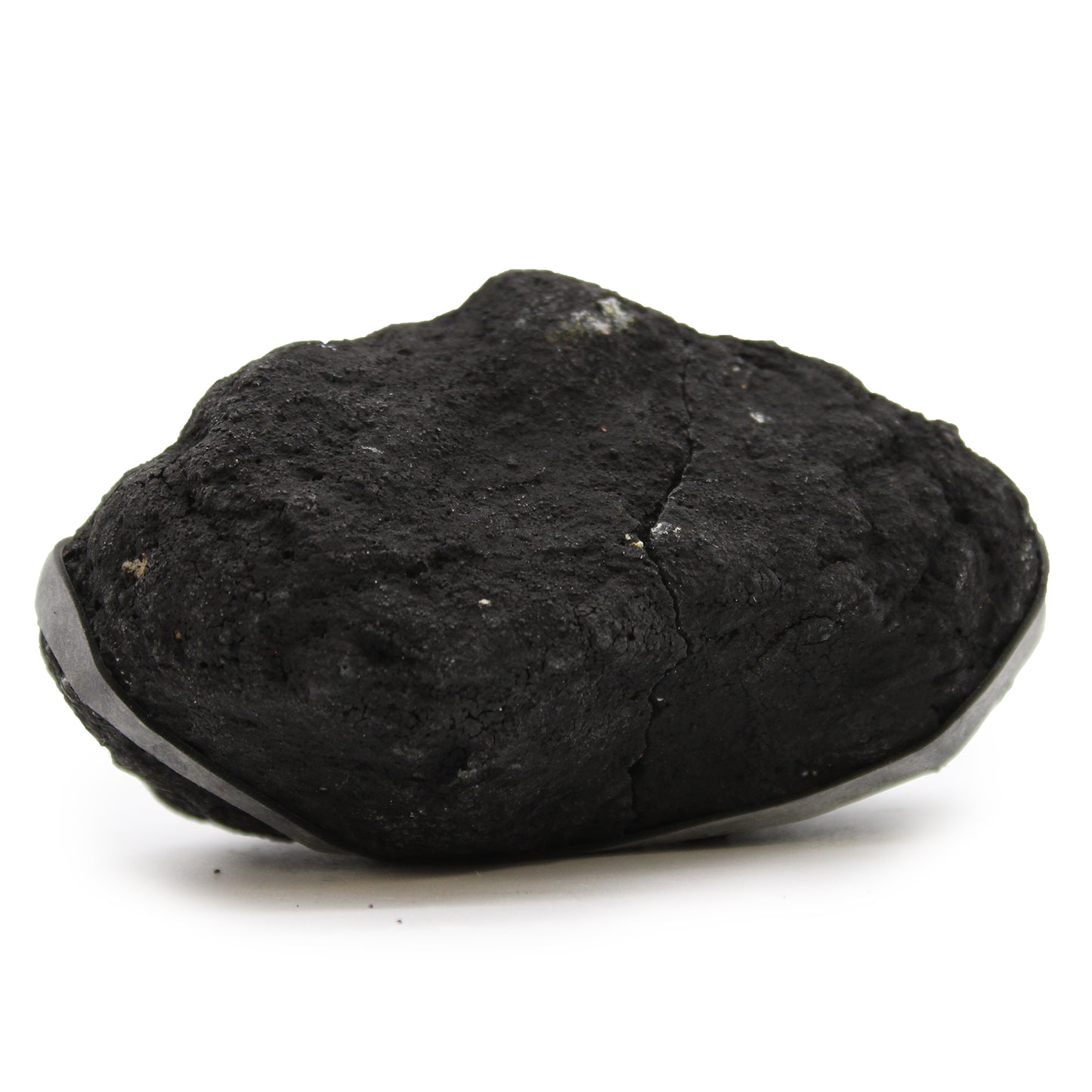 Colored Calcite Geodes - Black Rock - Yellow - CosmicSerenityShop.com