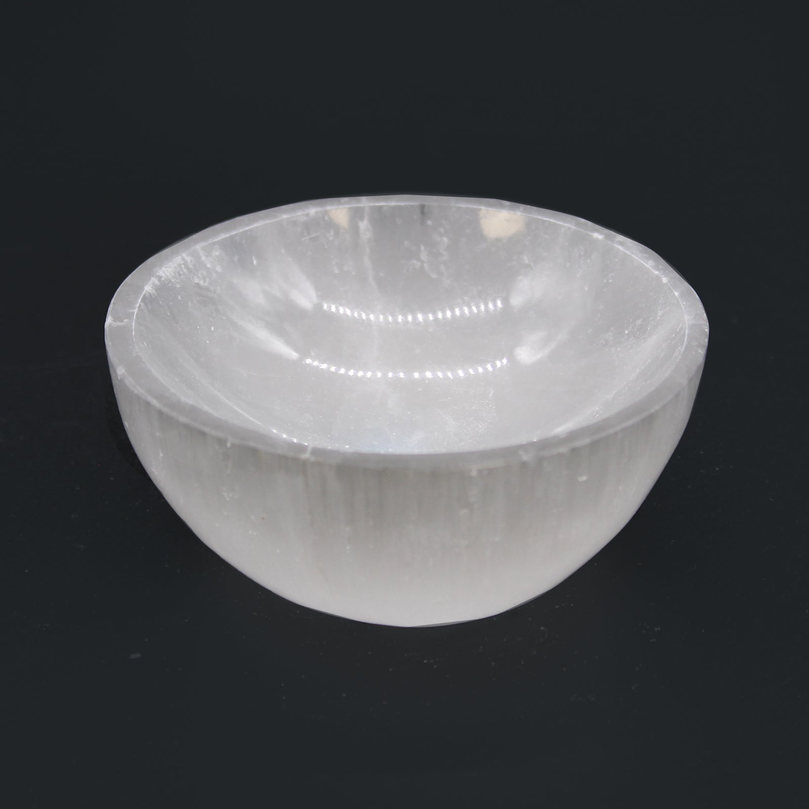 Selenite Round Bowl - 8cm