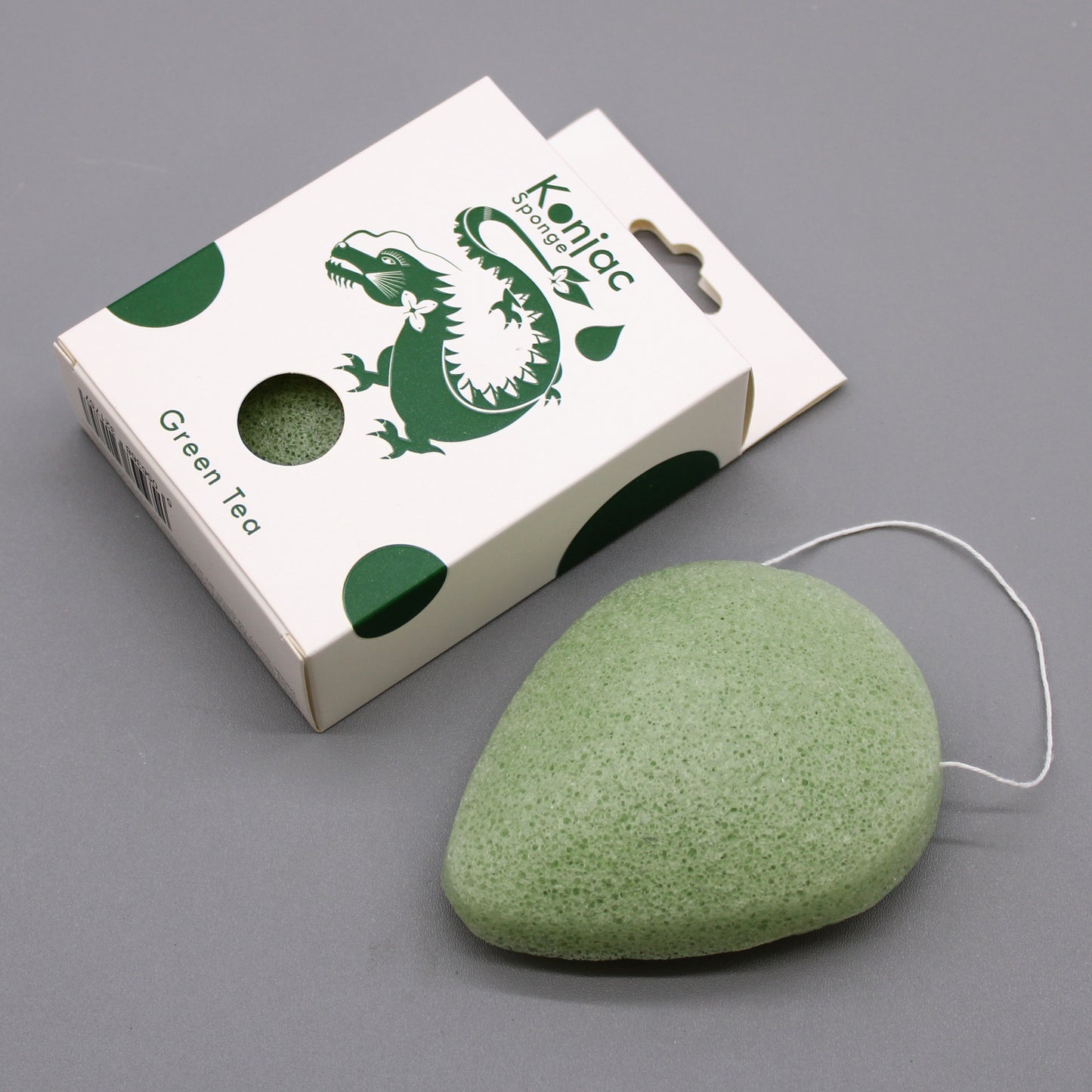 Teardrop Konjac Sponge - Green Tea - Protective - CosmicSerenityShop.com