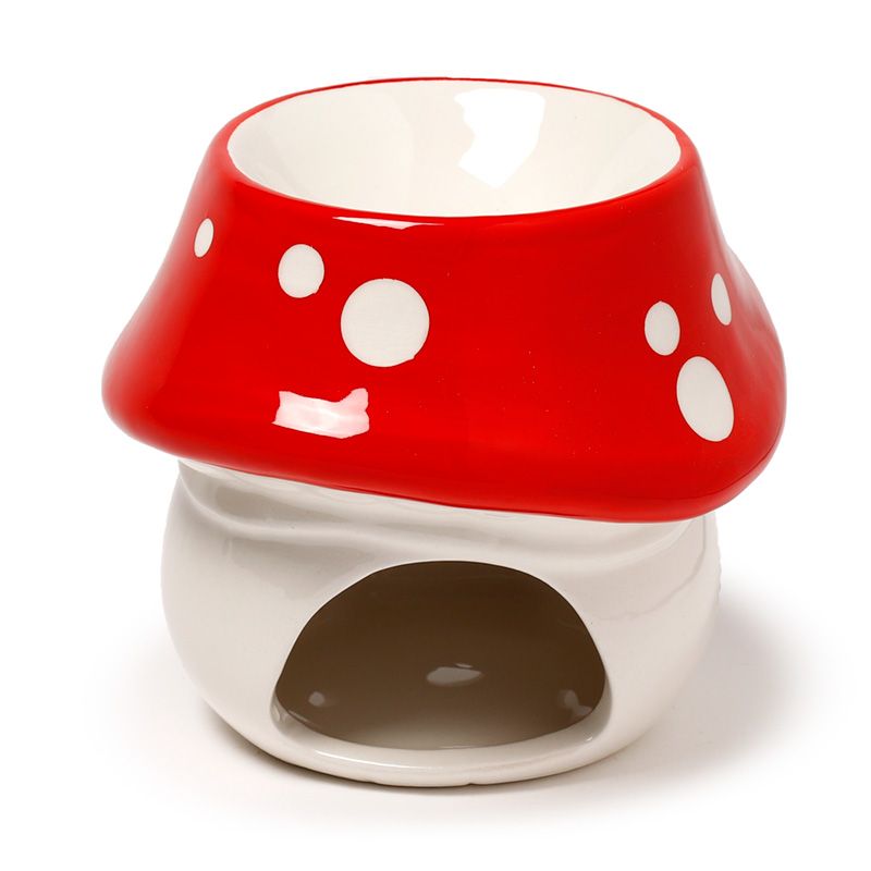 Fairy Toadstool Ceramic Oil Burner