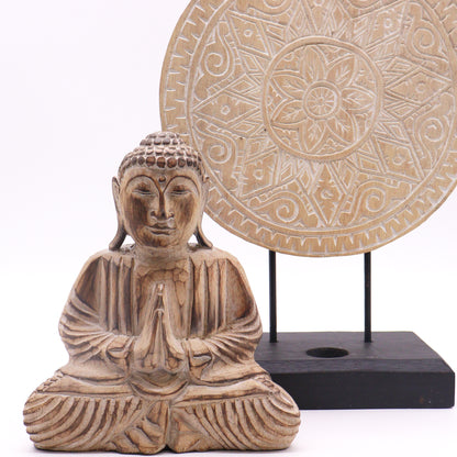 Buddha Feng Shui Set - Classic Mandala - Natural - Cosmic Serenity Shop