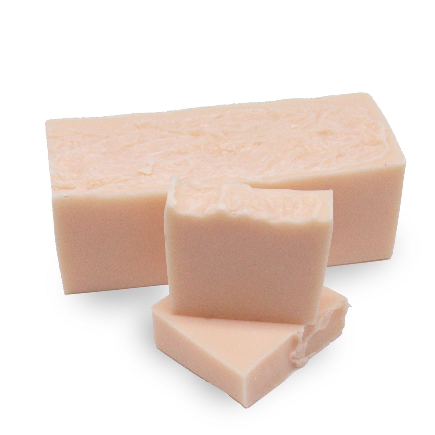 Peach Orchid - Artisan Handcrafted Soap - Slice or Loaf - Cosmic Serenity Shop