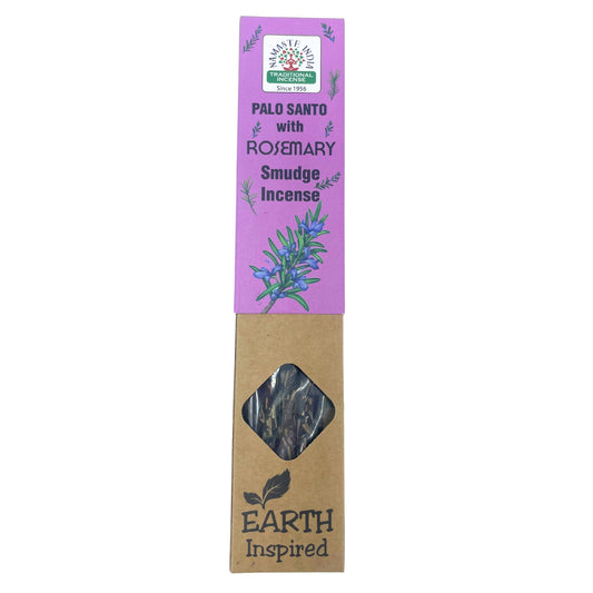 Earth Inspired Smudge Incense - Palo Santo with Rosemary