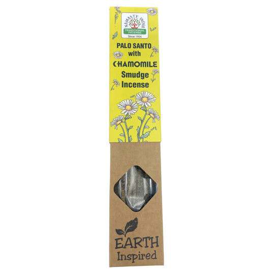 Earth Inspired Smudge Incense - Palo Santo with Chamomile