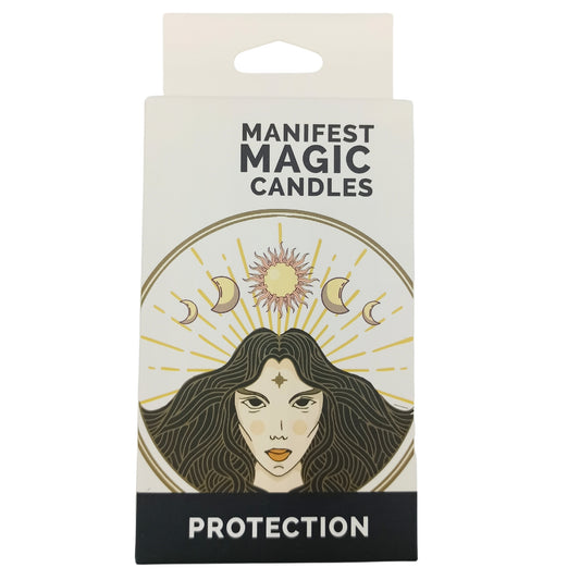 Manifest Magic Candles (pack of 12) - Ivory - Protection