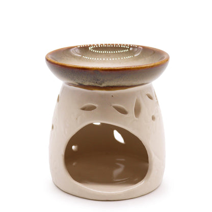 Classic Ceramic Oil Burner - Natural