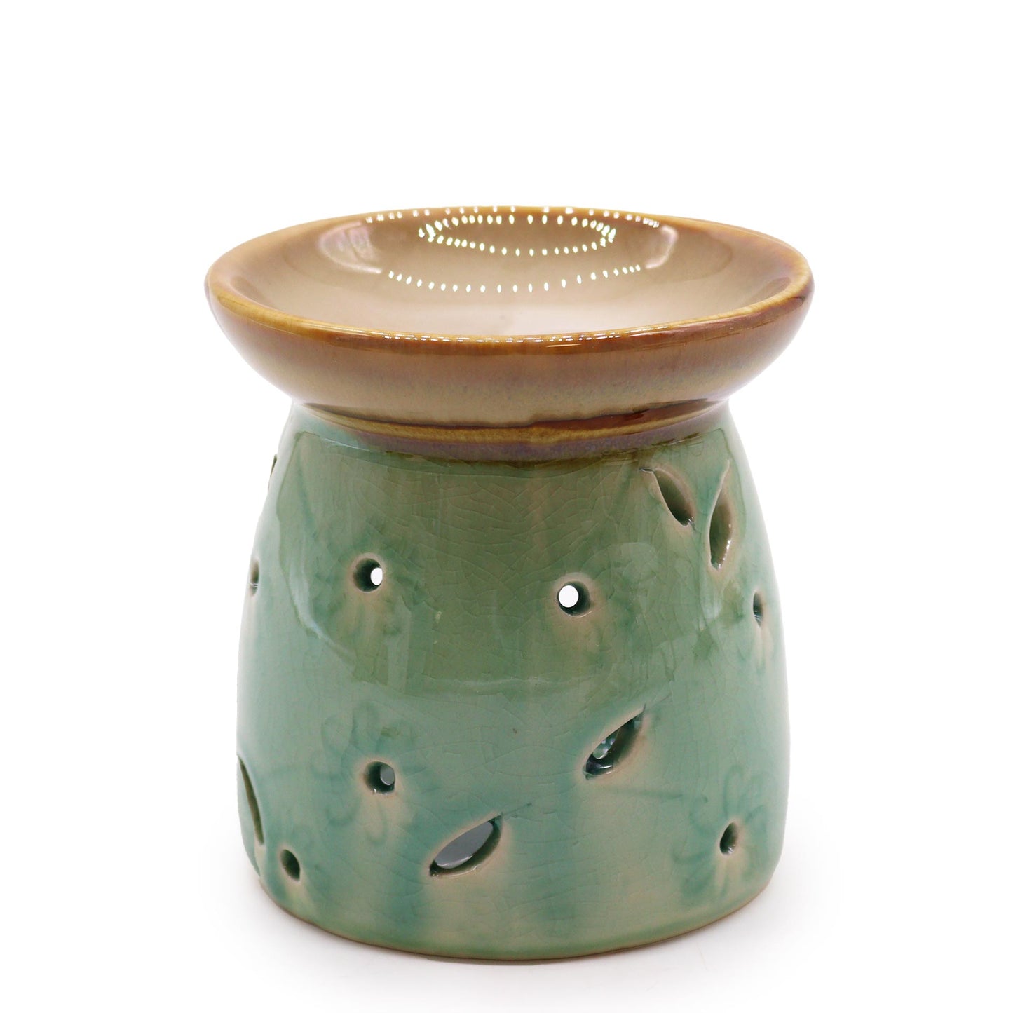 Classic Ceramic Oil Burner - Blue