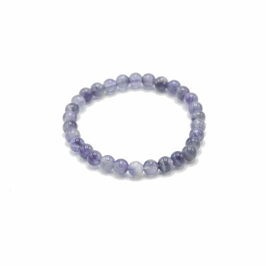 Gemstone Manifestation Bracelet - Blue Lace Agate - Independence - CosmicSerenityShop.com