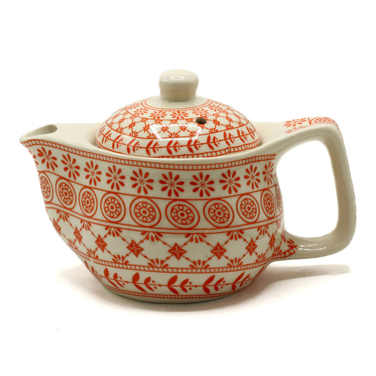 Small Herbal Teapot - Amber - Cosmic Serenity Shop