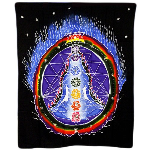 Chakra Connections Batik Wall Hanging - 106x90cm