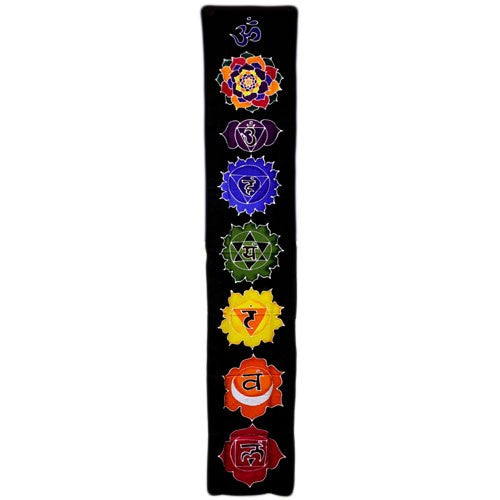 Batik Chakra Drop Banner - Midnight - Cosmic Serenity Shop