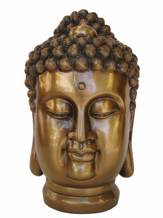Meditation Buddha Head Statue